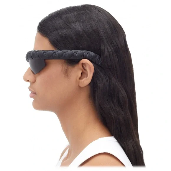 BOTTEGA VENETA – Bold Half Rim ‘BV1209S’ Sunglass Black –Unapologetic New Authentic BOTTEGA VENETA – BOLD HALF RIM  main image 3